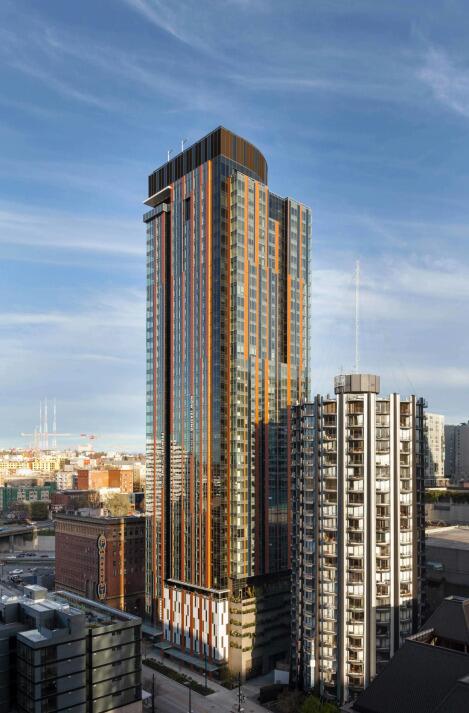 Premiere on Pine high-rise tower in Seattle, Washington