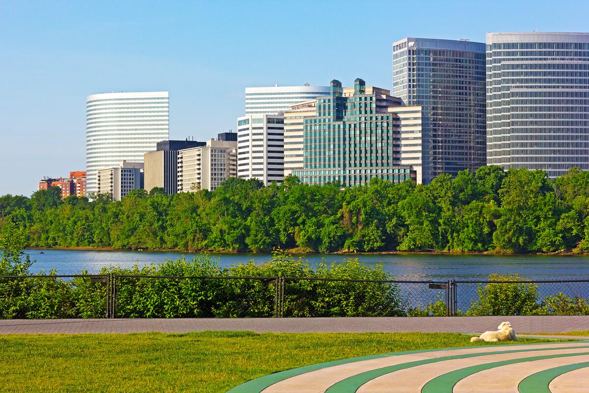 Landmark view of ARLINGTON