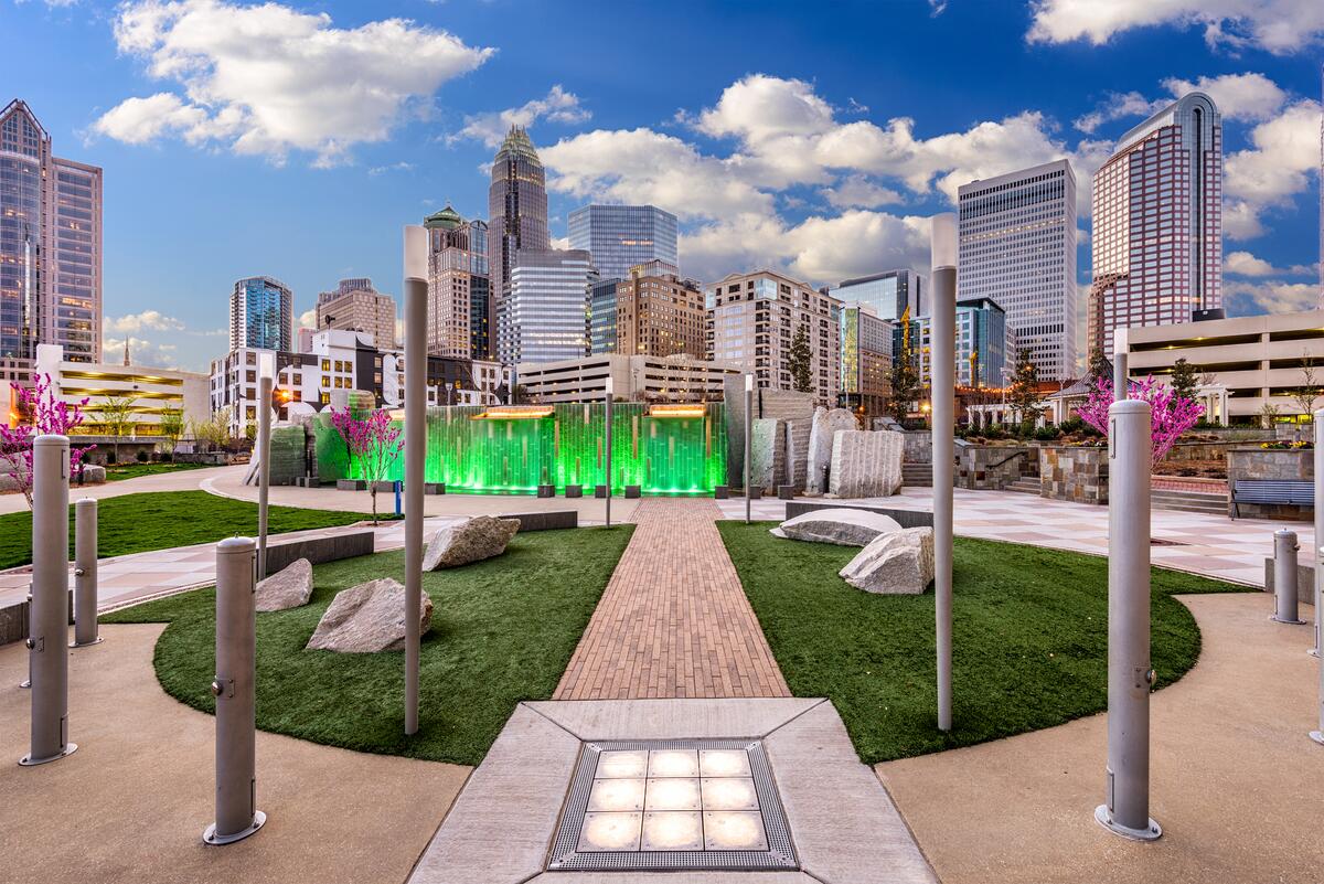 Landmark view of CHARLOTTE