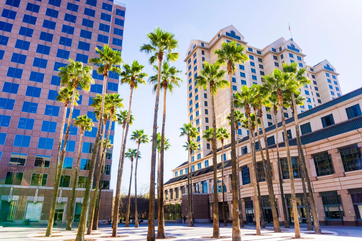 Landmark view of SAN JOSE