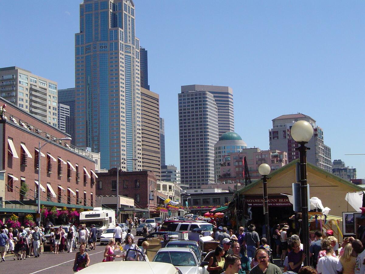 Landmark view of SEATTLE